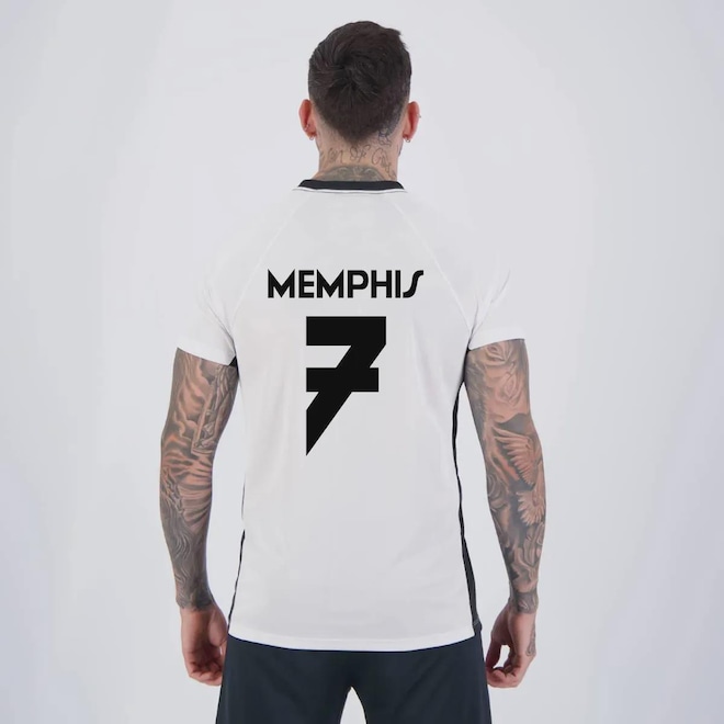 Camisa do Corinthians Futfanatics Dry Memphis 7 Masculina - Foto 1