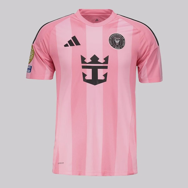 Camisa Inter Miami I 25/26 adidas Patch Mundial de Clubes Masculina - Foto 1