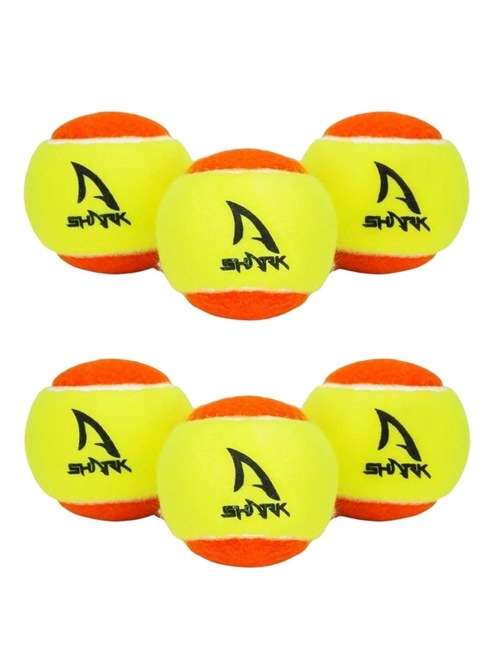 Kit 6 Bolas Beach Tennis Shark - Foto 1