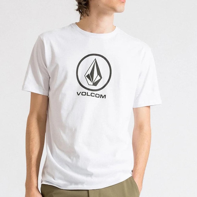 Camiseta Masculina Volcom Crisp Stone WT25 - Foto 1