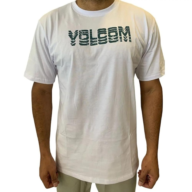 Camiseta Masculina Volcom Cement WT25 - Foto 1