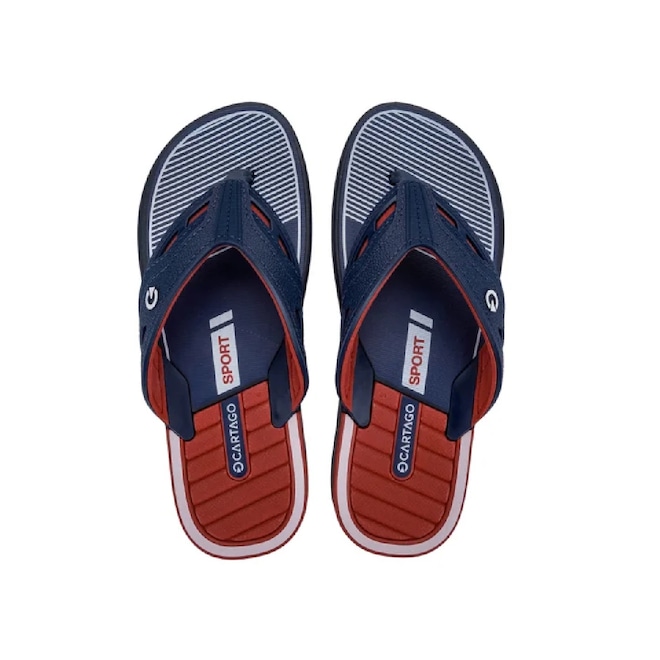 Chinelo Cartago Dallas Dedo BM371 Masculina - Foto 1