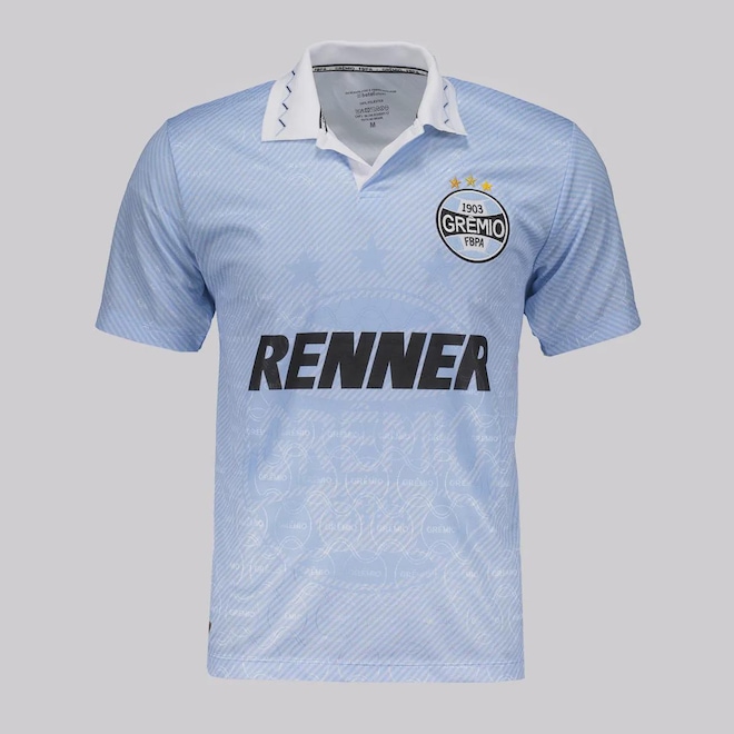 Camisa do Grêmio Futfanatics Retrô Liberta 1995 Masculina - Foto 1