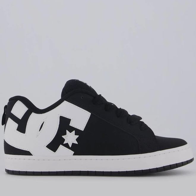 Tênis Masculino DC New Court Graffik SD - Foto 1