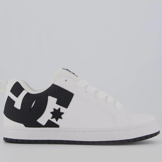 Tênis Masculino DC New Court Graffik SD - Foto 1