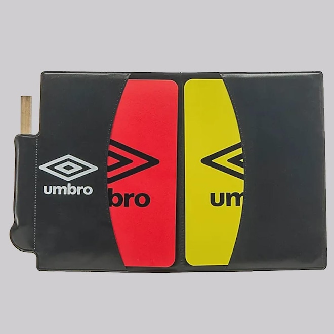 Kit Cartão de Árbitro Umbro - Foto 1