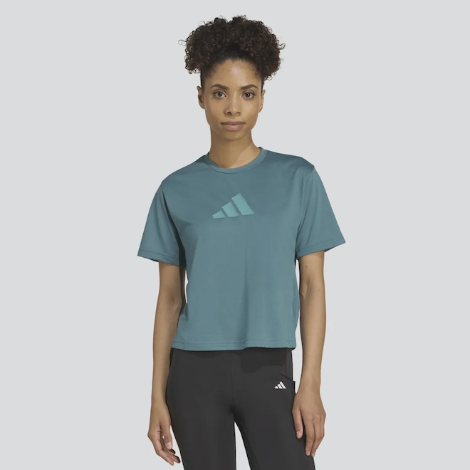 Camiseta adidas TR Essentials Feminina - Foto 1