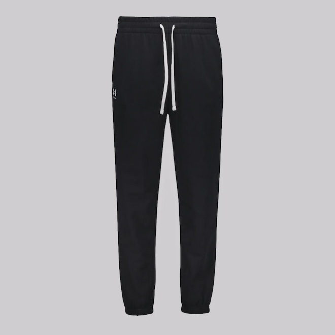 Calça de Moletom Under Armour Rival Terry Jogger Masculina - Foto 1