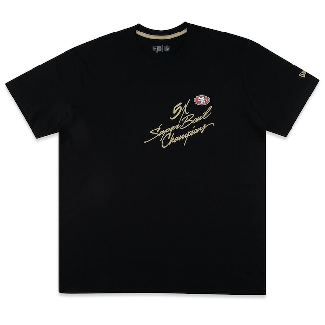 Camiseta Masculina New Era San Francisco 49ers Core - Foto 1