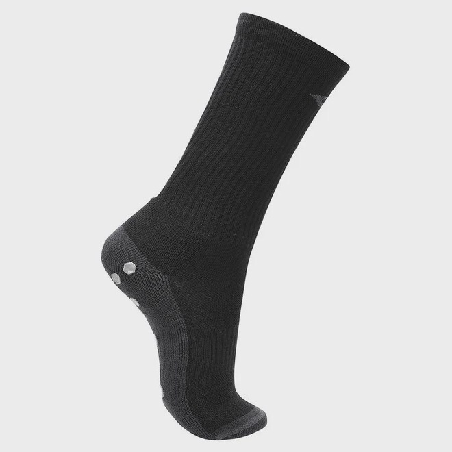 Meia Mizuno Grip Cano Médio Antiderrapante Tam. 33-38 - Mizuno - Unissex - Foto 1