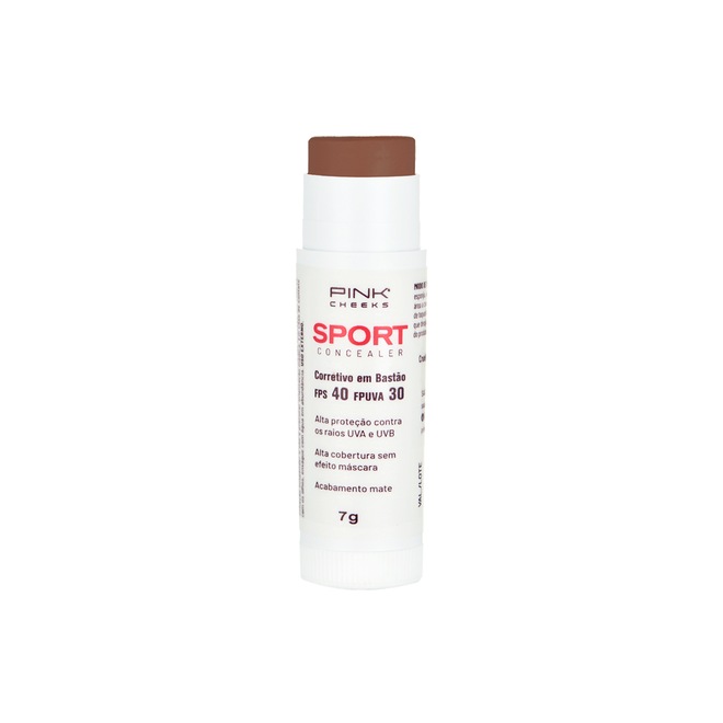 Corretivo com protetor solar Pink Cheeks FPS 40 Fpuva 30 - c50 7g - Foto 1