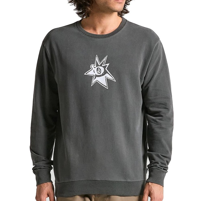 Blusão de Moletom Volcom Careca Ent WT25 Masculino - Foto 1