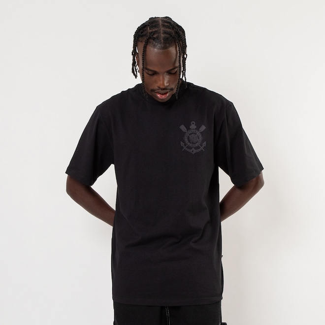 Camisa do Corinthians Mosqueteiro Surf Center Masculino - Foto 1