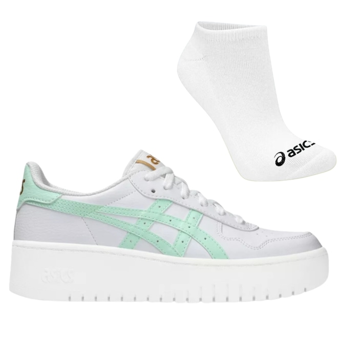 Tênis Feminino Asics Japan S Pf + Par de Meia - Foto 1