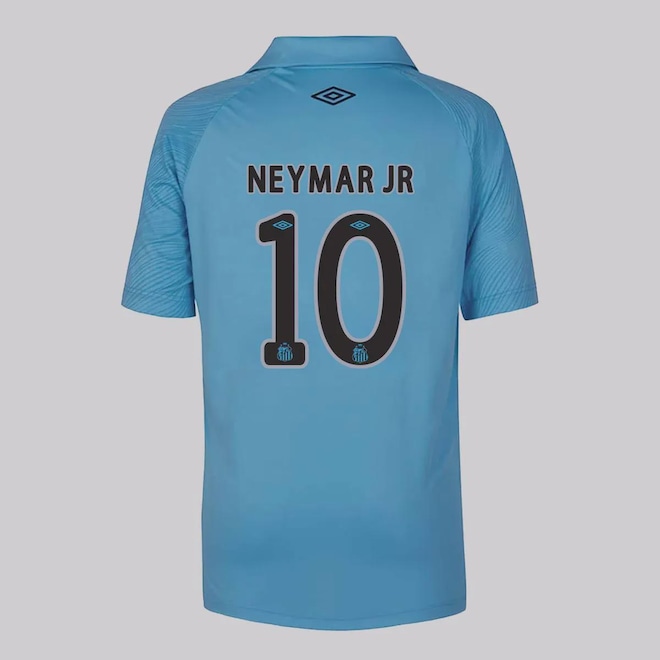 Camisa do Santos 25/26 Umbro Edição Especial 10 Neymar Jr. Infantil - Foto 1
