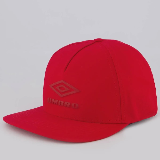 Boné Adulto Umbro Big Logo Aba Reta - Foto 1