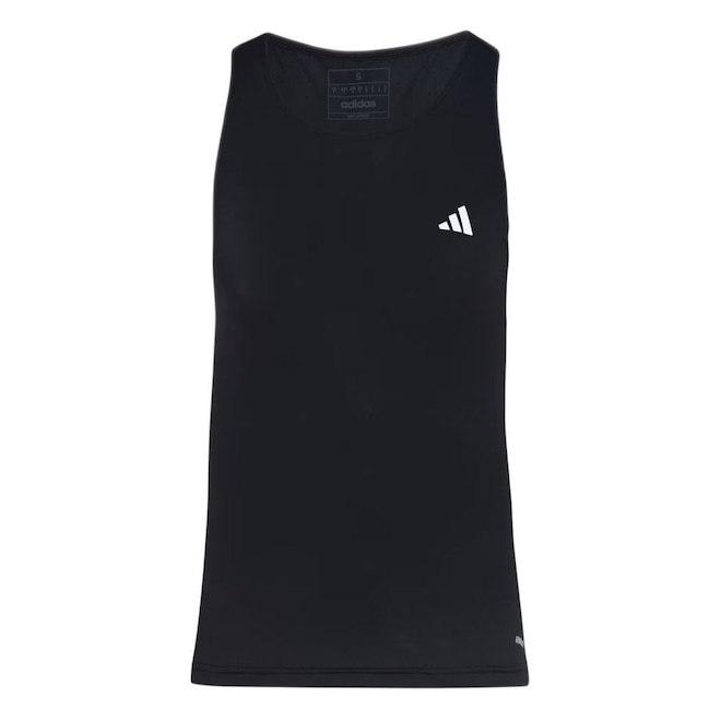 Camiseta Regata Feminina adidas Own The Run 3-Stripes - Foto 1