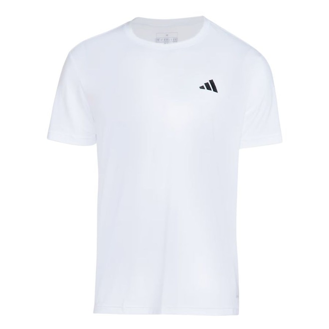 Camiseta Masculina adidas Own The Run 3 Listras - Foto 1