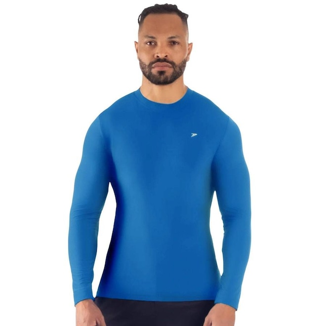 Camiseta Masculina Poker Manga Longa Térmica Skin New - Foto 1