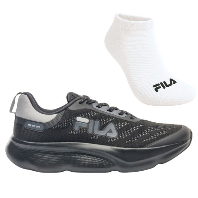 Tênis Masculino Fila Maxxi Lite + Par de Meia - Foto 1