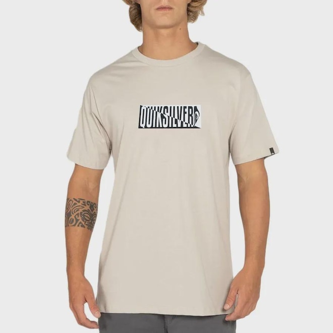 Camiseta Quiksilver Crossed Out Masculina - Foto 1