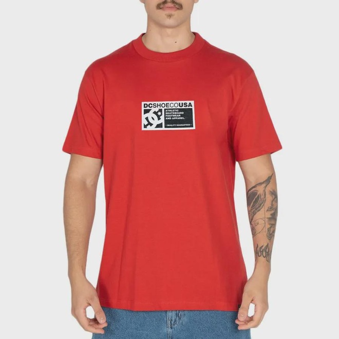 Camiseta DC Shoes Athletic Skt Masculina - Foto 1