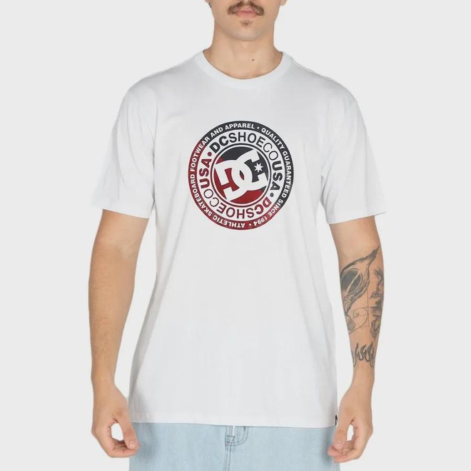 Camiseta DC Shoes Circle Star Masculina - Foto 1