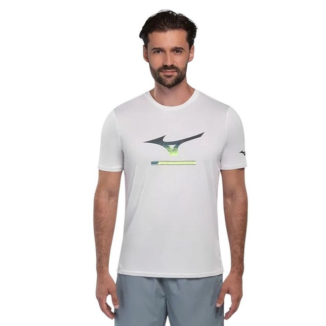 Camiseta Mizuno Energy Stamp Masculina - Foto 1