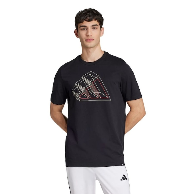 Camiseta adidas Gráfica Masculina - Foto 1