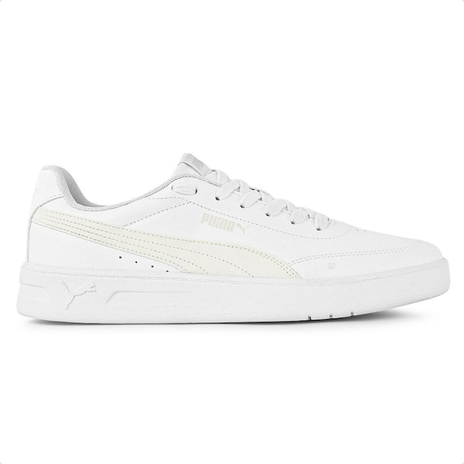 Tênis Masculino Puma Court Classic Clean Bdp - Foto 1