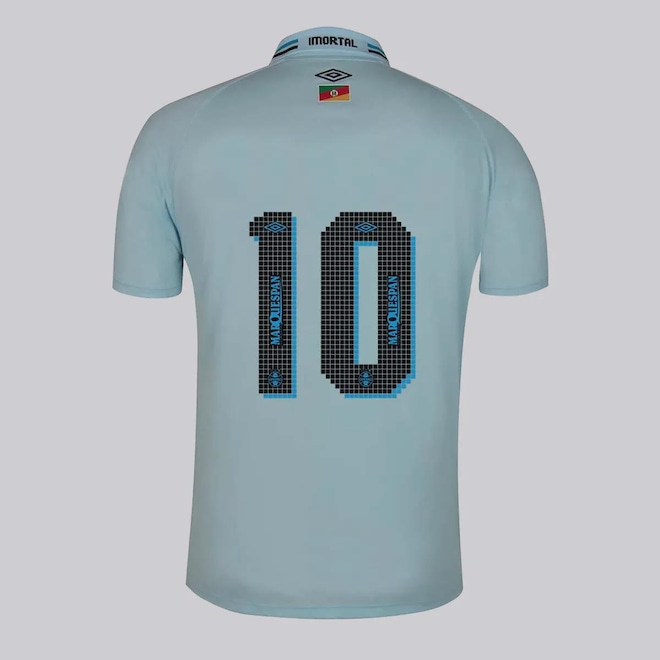 Camisa do Grêmio II 25/26 Umbro Nº10 Torcedor Masculina - Foto 1