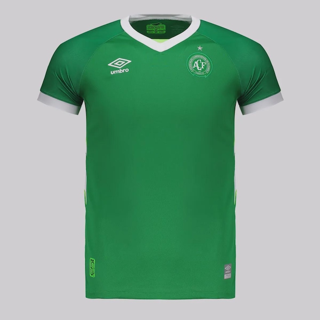 Camisa do Chapecoense I 23/24 Umbro Infantil - Foto 1