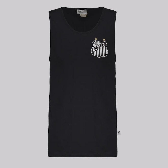 Camisa Regata do Santos Futfanatics Logo Masculina - Foto 1