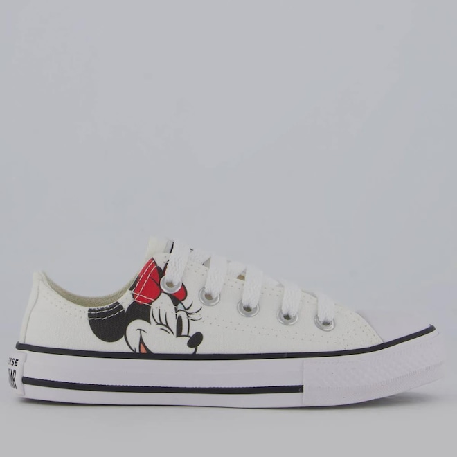 Tênis Infantil Converse All Star Chuck Taylor Minnie - Foto 1