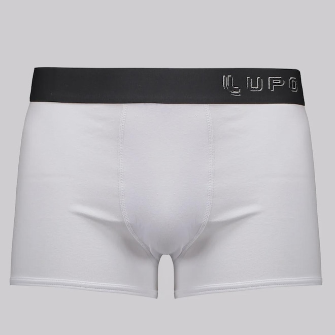 Cueca Boxer Lupo Algodão com Elastano Basic Masculina - Foto 1