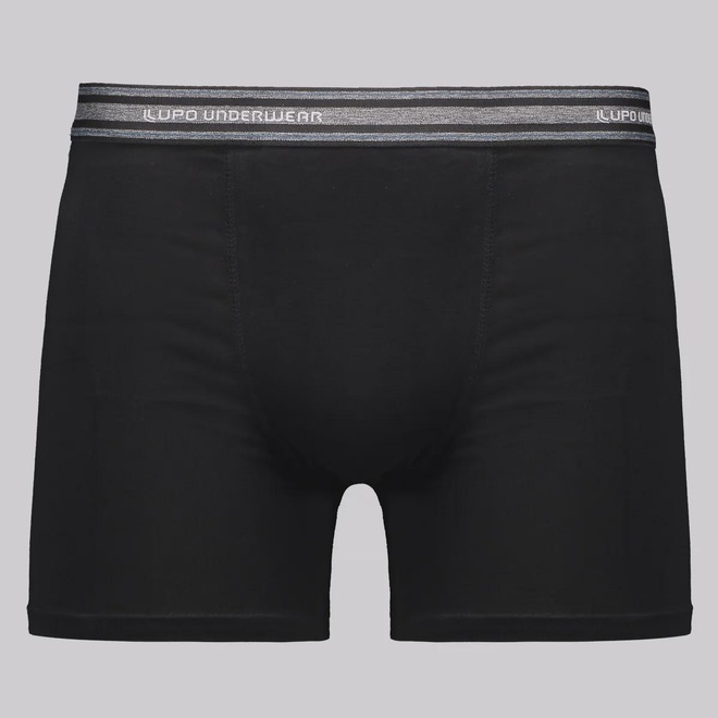 Cueca Boxer Lupo Algodão com Elastano Basic Masculina - Foto 1