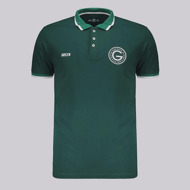 Camisa Polo do Goiás 24/25 Gr33n Viagem Infantil - Foto 1
