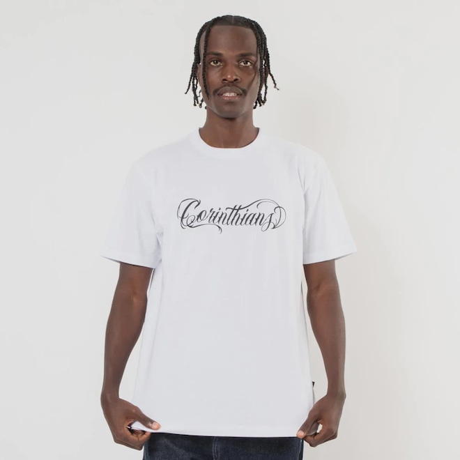 Camiseta do Corinthians Futfanatics BDL Masculina - Foto 1