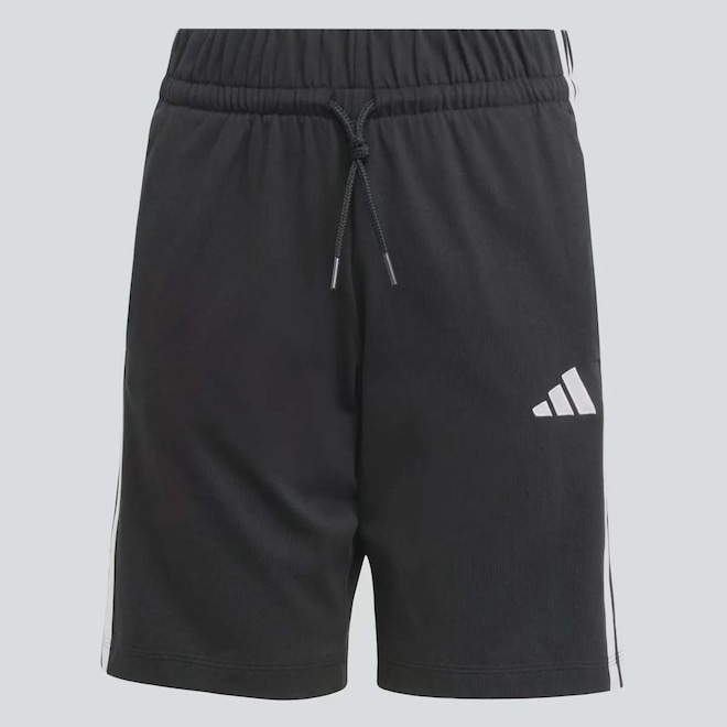 Bermuda adidas 3 Stripes ESS Infantil - Foto 1