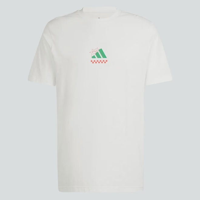 Camiseta adidas Grafica Pizza Masculina - Foto 1