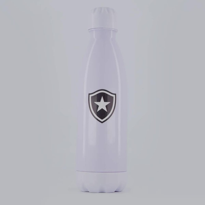 Garrafa do Botafogo Futfanatics Escudo 700 ml - Foto 1