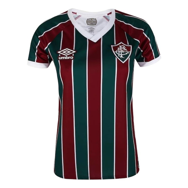 Camisa do Fluminense I 23/24 Umbro Feminina - Foto 1