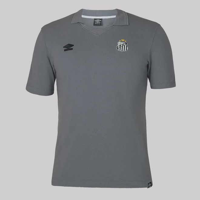 Camisa Polo do Santos 25/26 Umbro Viagem Masculina - Foto 1