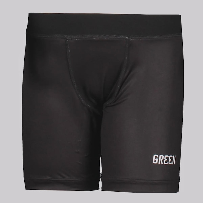 Bermuda do Goiás 24/25 Gr33n Térmica Treino Goleiro Infantil - Foto 1