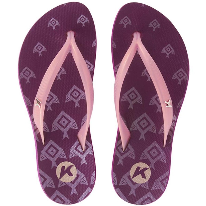 Chinelo Kenner Ibiza Geopeixe Feminino - Foto 1