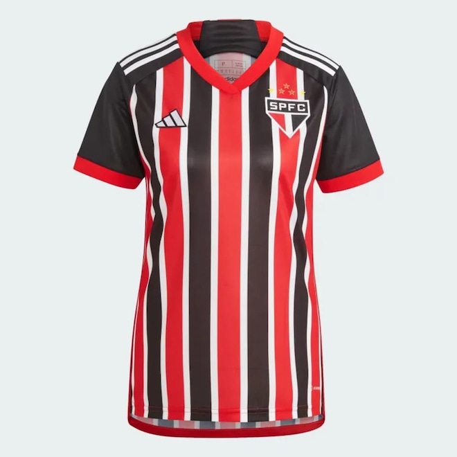 Camisa do São Paulo II 23/24 Listrada adidas Feminina - Foto 1