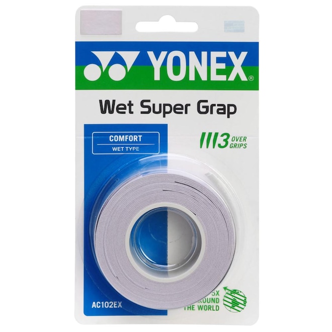 Overgrip Yonex Super Grap com 3 Unidades - Foto 1
