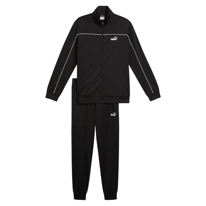 Agasalho Puma Poly Piping Suit Masculino - Foto 1