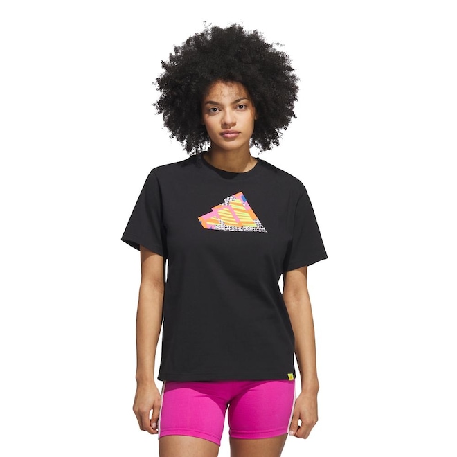 Camiseta Feminina Adidas DIY - Foto 1