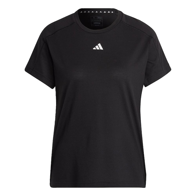 Camiseta Feminina adidas Gola Careca AEROREADY Train Essentials Minimal Branding - Foto 1